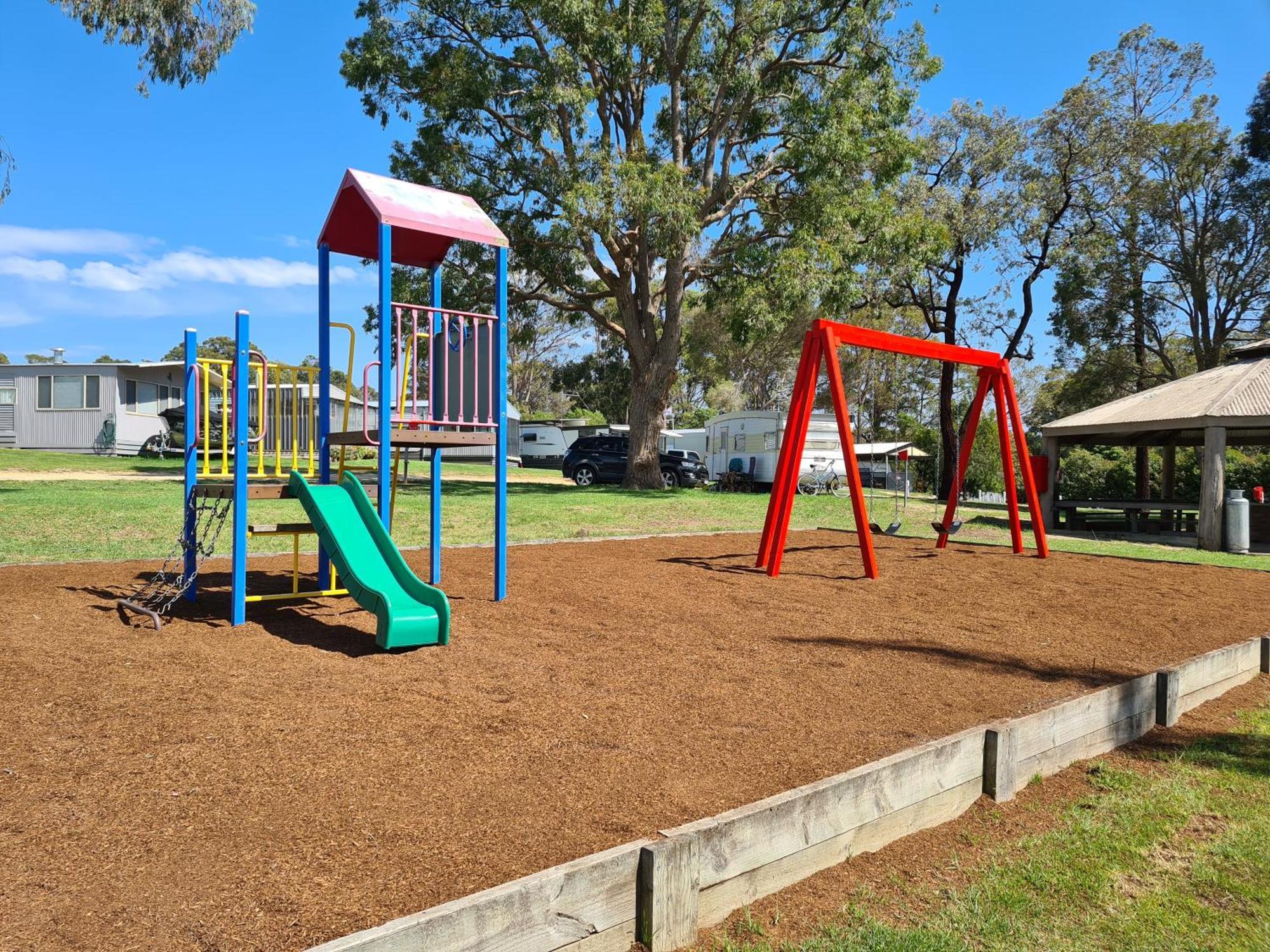 Mallacoota'S Shady Gully Caravan Park Exterior foto